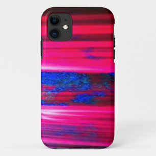Intense NEON Pink and Blue Personalise IT Case-Mate iPhone Case
