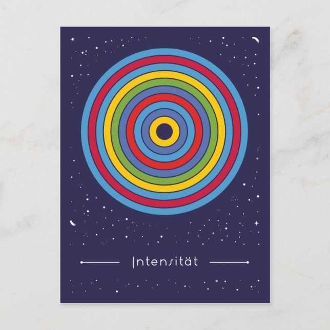 Intensität Postcard (Front)
