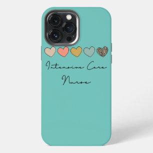 Intensive Care Nurse ICU Nurse Nursing Student iPhone 13 Pro Max Case