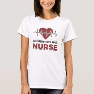 Intensive Care Unit Nurse ICU Emergency Medicine T-Shirt