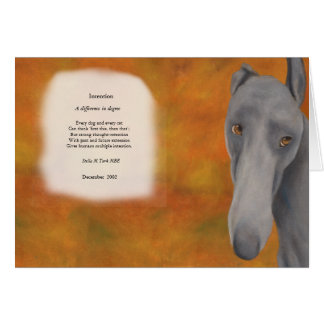 Intention - A difference in degree - card