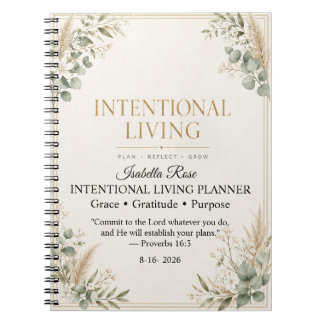 Intentional Living Planner Journal