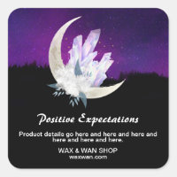 *~* Intentions Moon Crystals Floral Landscape AP24