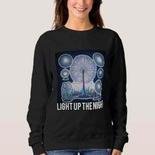 Interactive Glow-in-the-Dark Design Sweatshirt