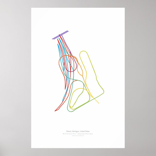 Interchange Choreography: Detroit, MI, US Poster (Front)
