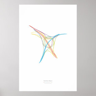 Interchange Choreography: Machelen, Belgium Poster