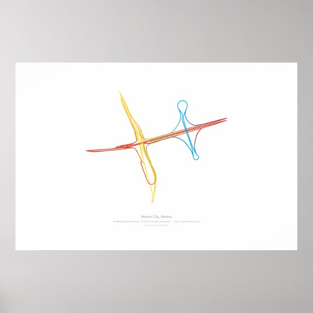 Interchange Choreography: Mexico City, Mexico Poster (Front)
