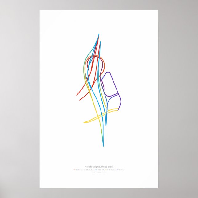 Interchange Choreography: Norfolk, VA, US 1 Poster (Front)