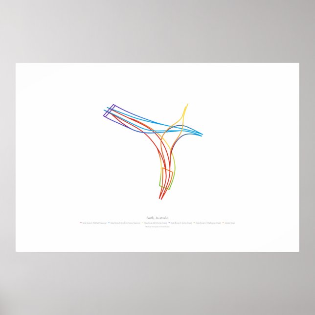 Interchange Choreography: Perth, Australia 1 v2 Poster (Front)