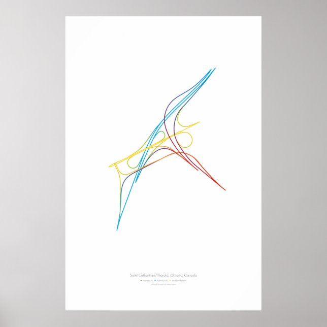 Interchange Choreography: Saint Catharines/Thorold Poster (Front)
