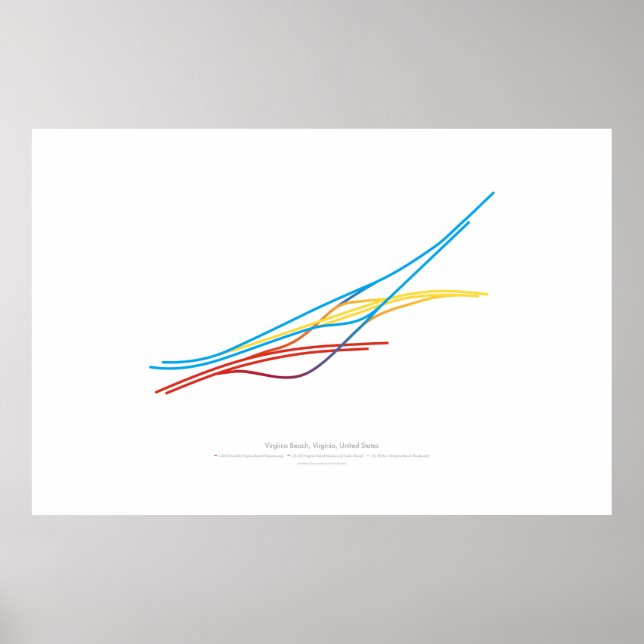 Interchange Choreography: Virginia Beach, VA, US Poster (Front)