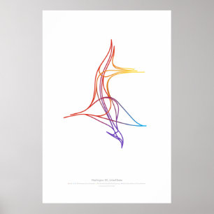 Interchange Choreography: Washington, DC, US Poster