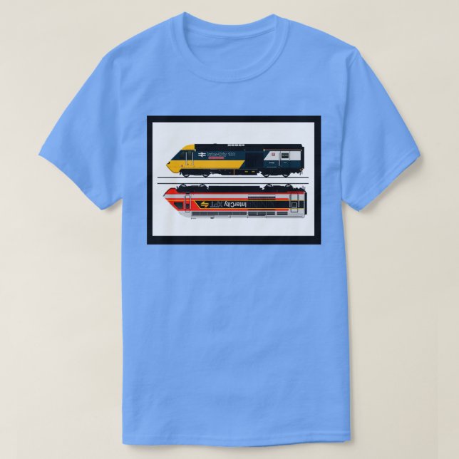 INTERCITY 125 amp INTERCITY XPT T-Shirt (Design Front)