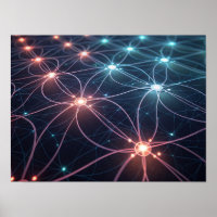 Interconnected Glowing Neural Network