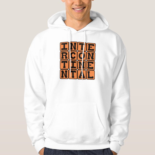 Intercontinental, International Hoodie (Front)