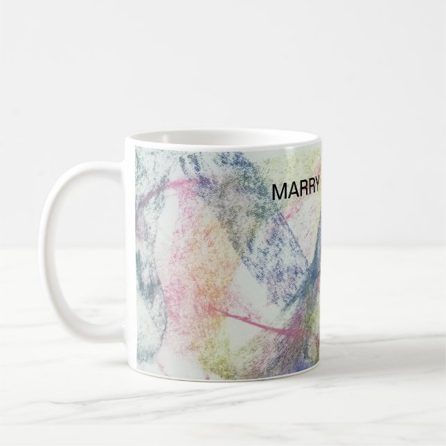 interesting Christmas mug (Left)