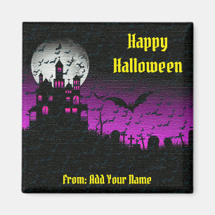 Interesting Happy Halloween Gift Magnet