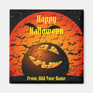 Interesting Happy Halloween Gift Magnet