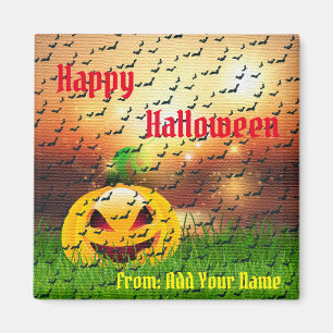 Interesting Happy Halloween Gift Magnet