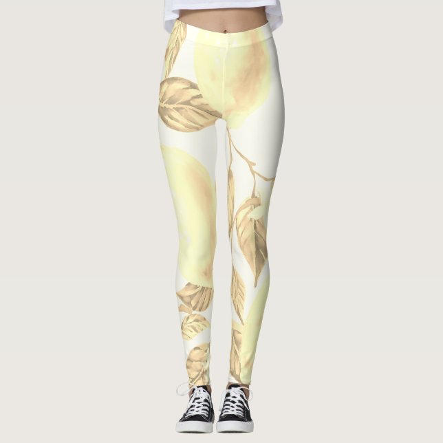 Interesting lemon leggings (Front)