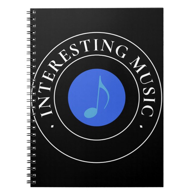Interesting Music Notebook (Front)