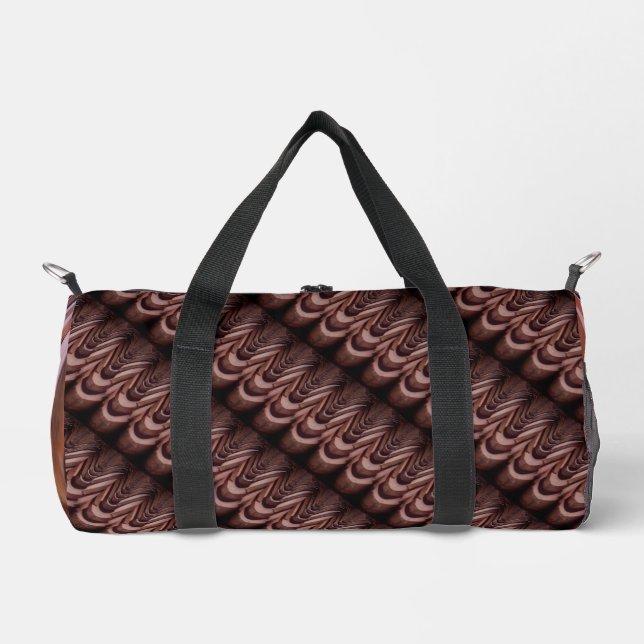 Interesting photo, roof tiles with perspective   duffle bag (Front)