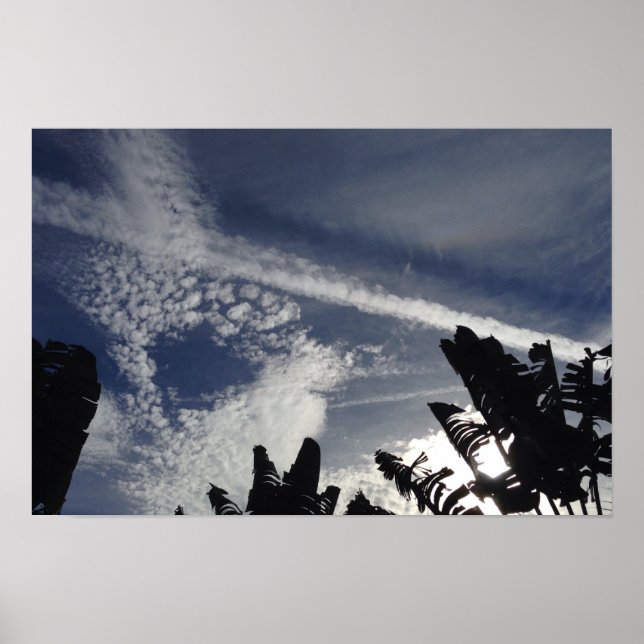 Interesting Sky Poster (Front)