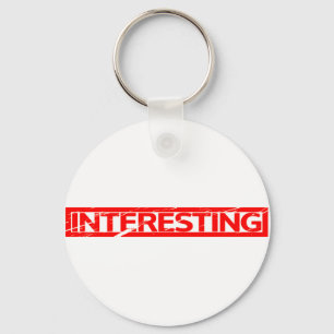 Interesting Stamp Key Ring