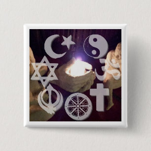Interfaith button with light