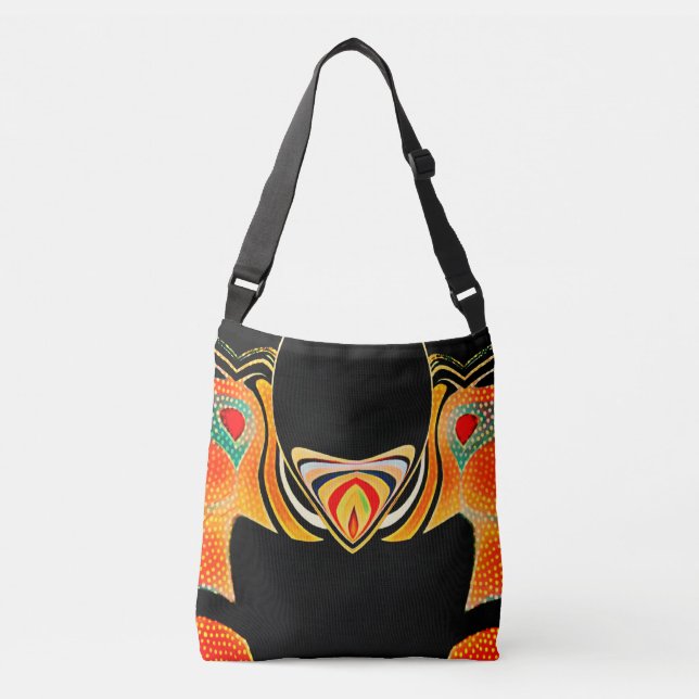 Intergalactic Funk Royalty Crossbody Bag (Front)
