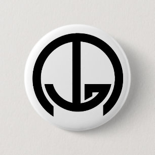 Intergalactic Mail (IGM) - no words 6 Cm Round Badge