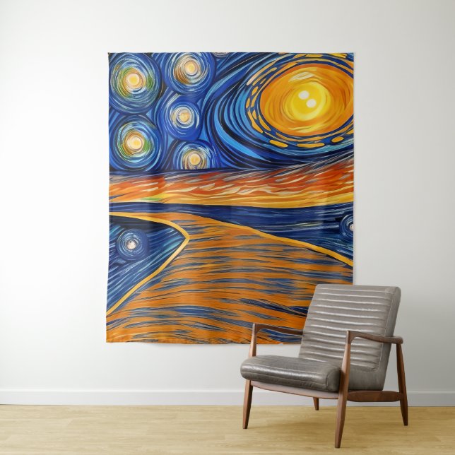 Intergalactic Pathways Tapestry (In Situ)