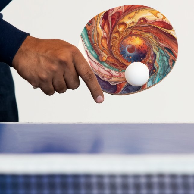 Intergalactic vortex of Harmony  Ping Pong Paddle (Insitu)