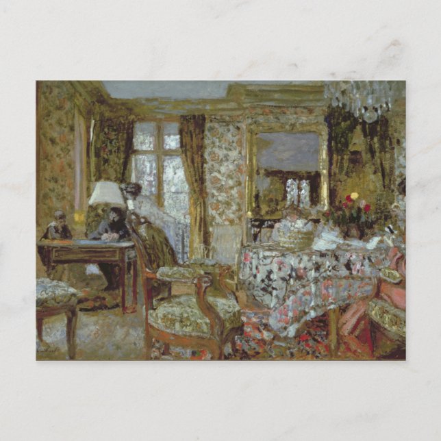 Interior, 1904 postcard (Front)