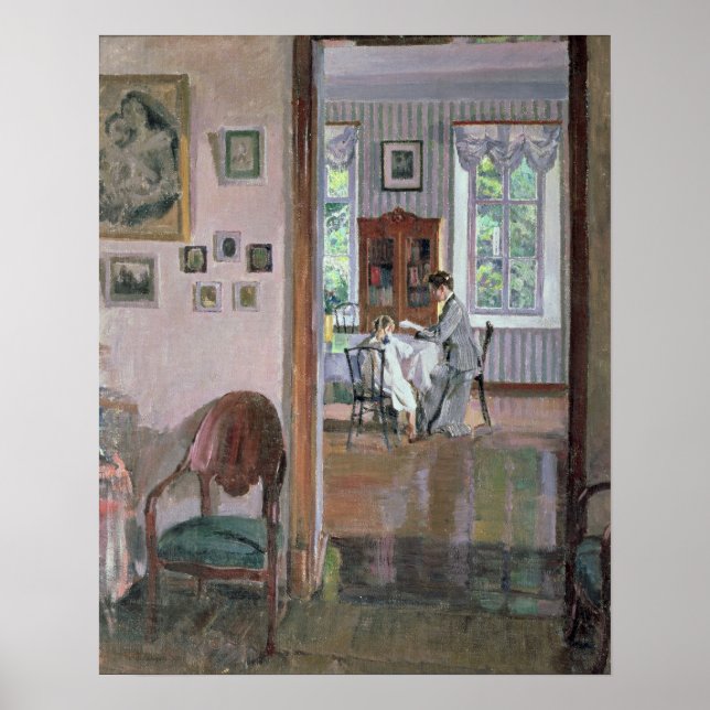 Interior, 1910 poster (Front)