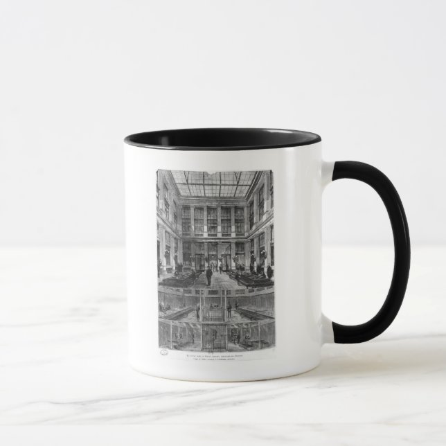 Interior and cross-section mug (Right)
