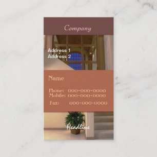 Interior Business Card