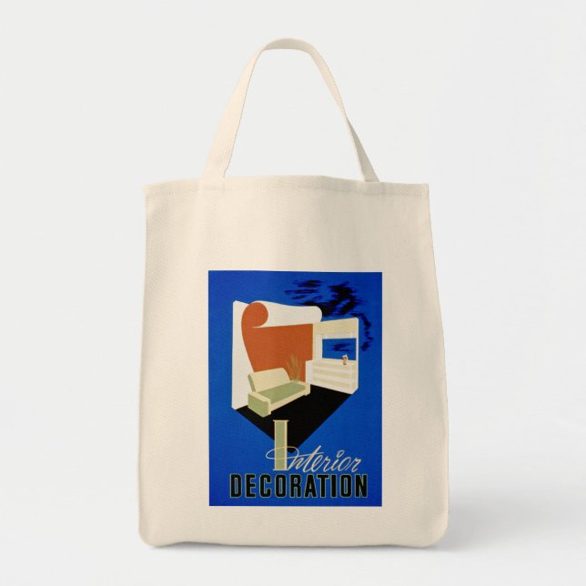 Interior Decoration Tote Bag (Front)