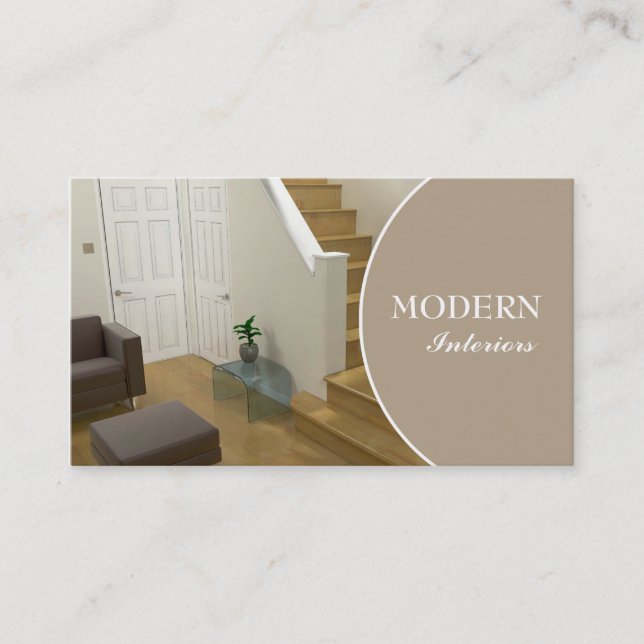 Interior Design Business Card (Front)