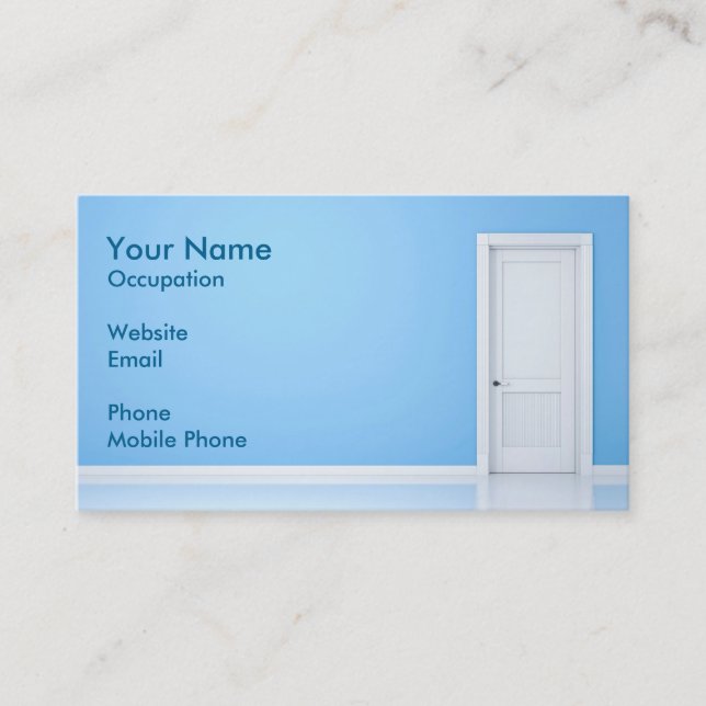 Interior Design Business Card (Front)