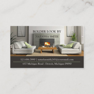 Interior Design Business Card