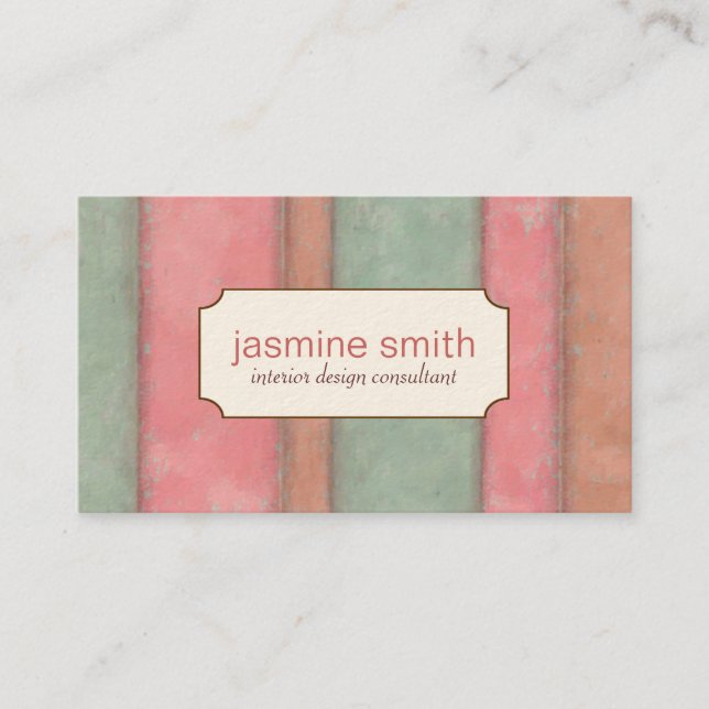 Interior Design Business Cards (Front)