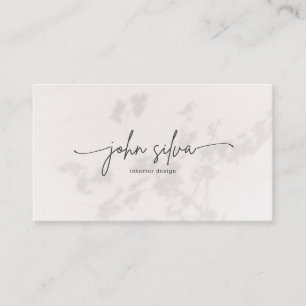 Interior Design Business Cards