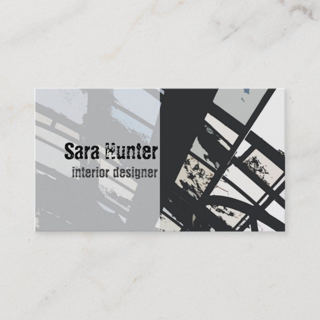 Interior Design Business Cards (Front)