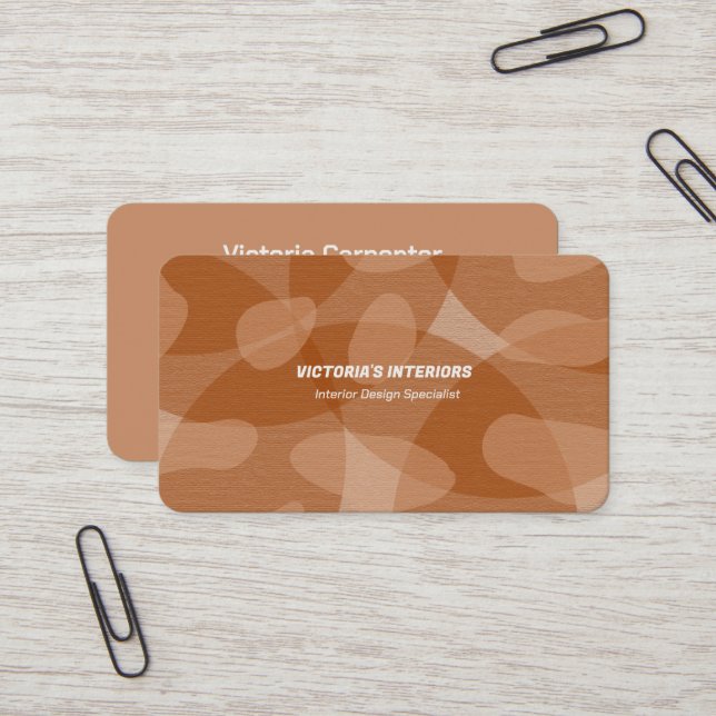 Interior Design Specialist   Business Card (Front/Back In Situ)