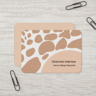 Interior Design Specialist Business Card
