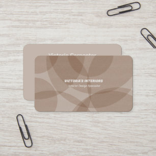 Interior Design Specialist Business Card
