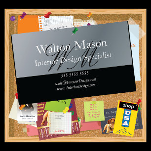 Interior Design Specialist Create Your Own Easy Business Card
