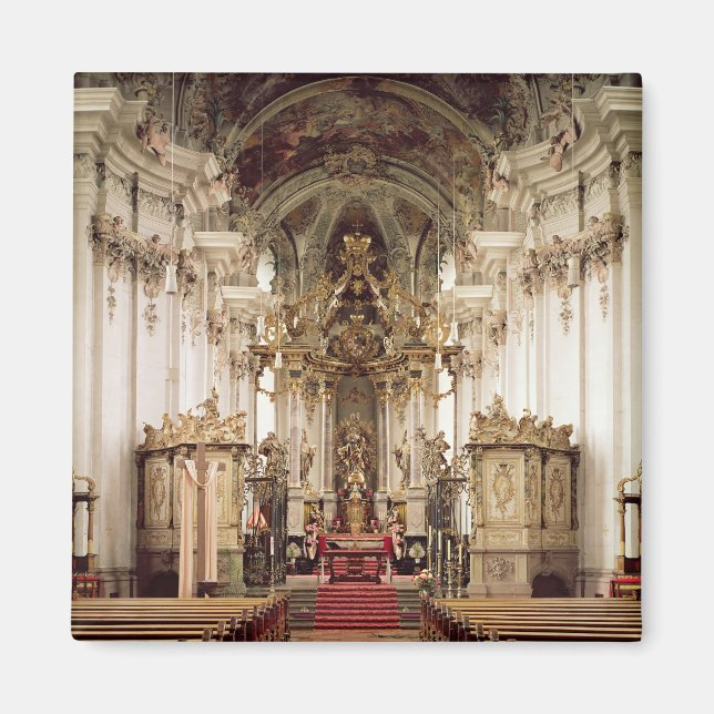 Interior, designed by Balthasar Neumann  1734-54 Magnet (Front)