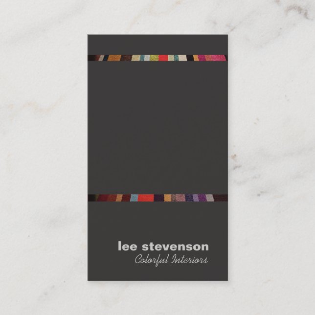 Interior Designer Business Card (Front)